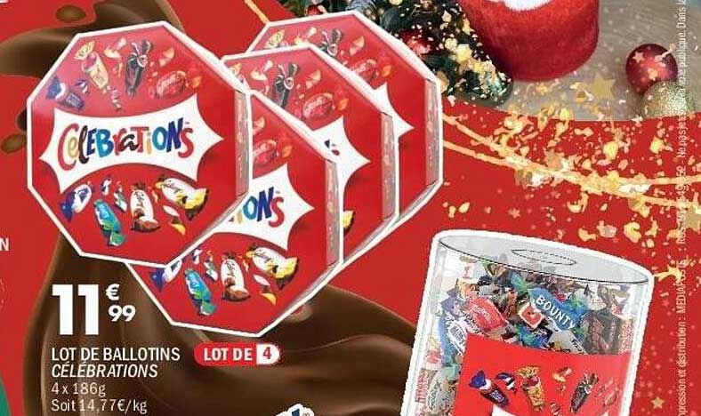 LOT DE BALLOTTINS CÉLÉBRATIONS