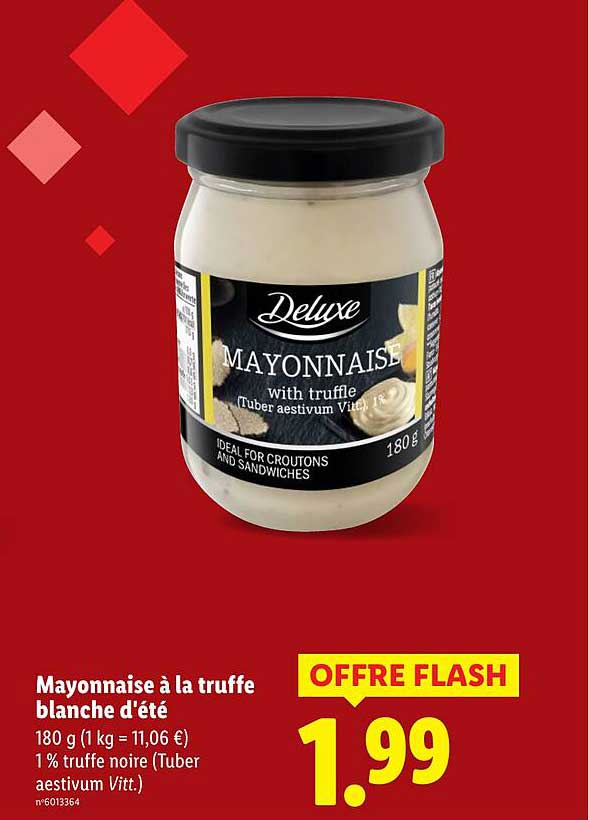Mayonnaise à la truffe blanche d'été