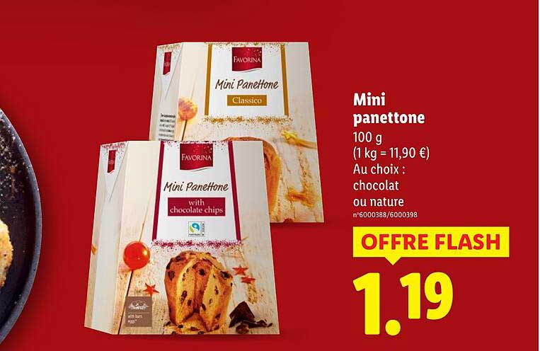 Mini panettone