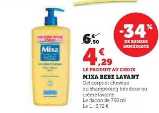 MIXA BEBE LAVANT