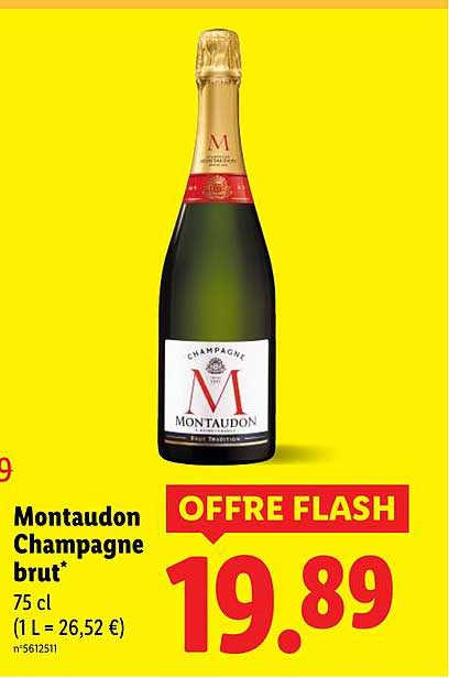 Montaudon Champagne brut*