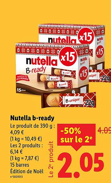 Nutella b-ready