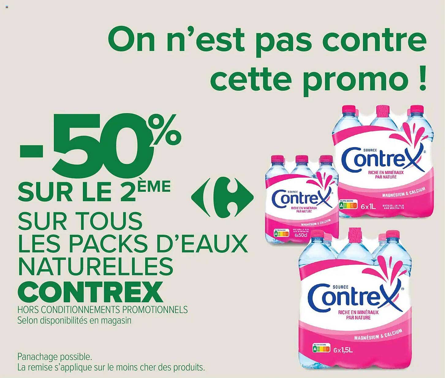 On n’est pas contre cette promo !
