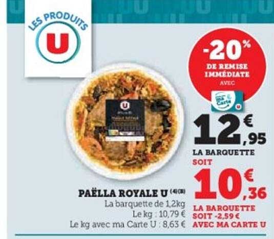 PAËLLA ROYALE U (4 pers)