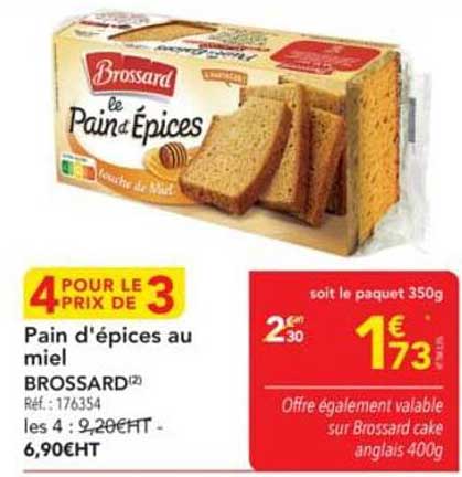Pain d'épices au miel