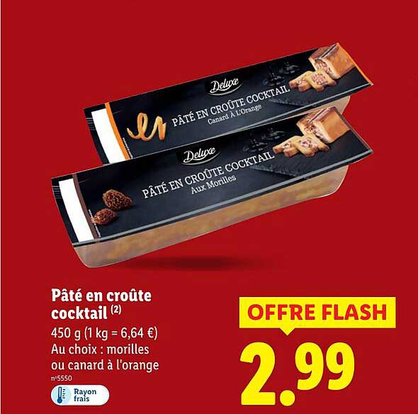 Pâté en croûte cocktail