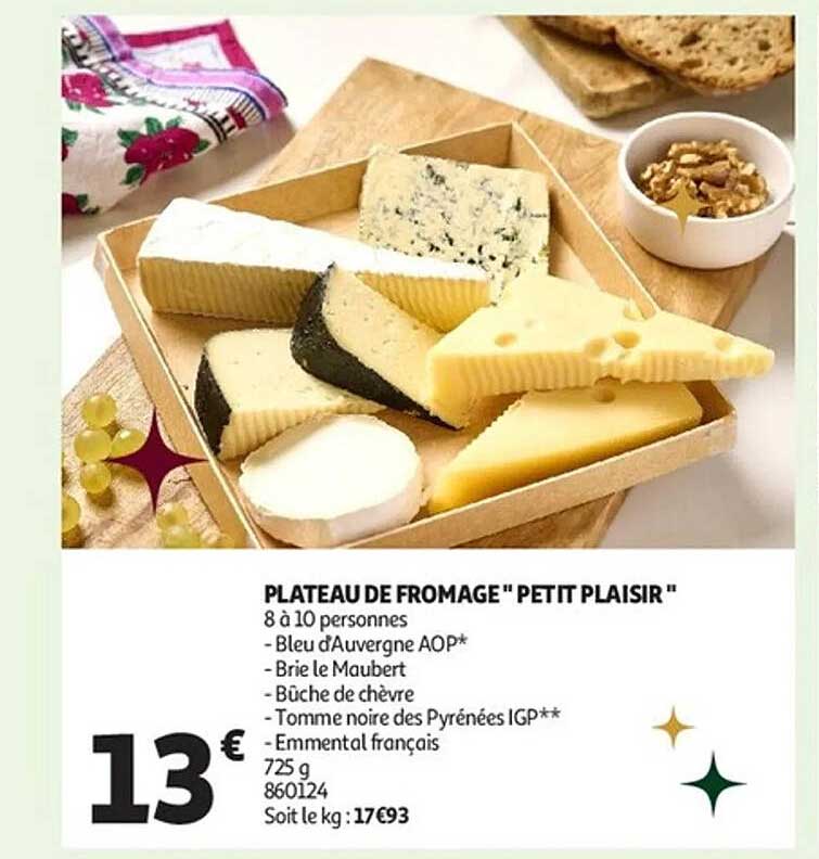 PLATEAU DE FROMAGE "PETIT PLAISIR"