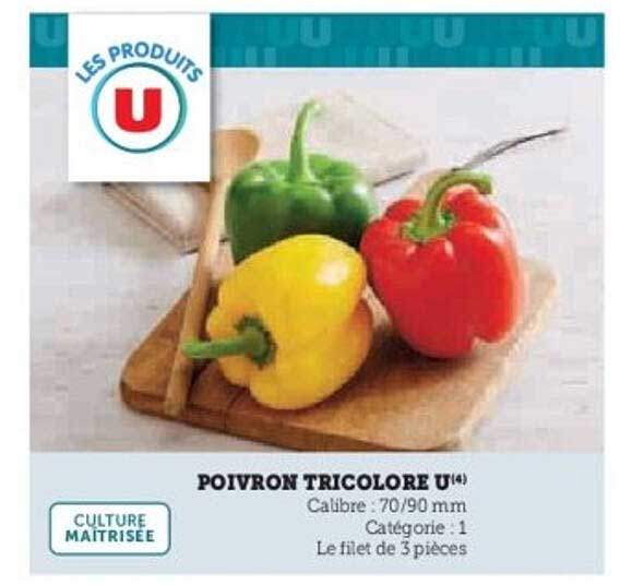 Poivron Tricolore U