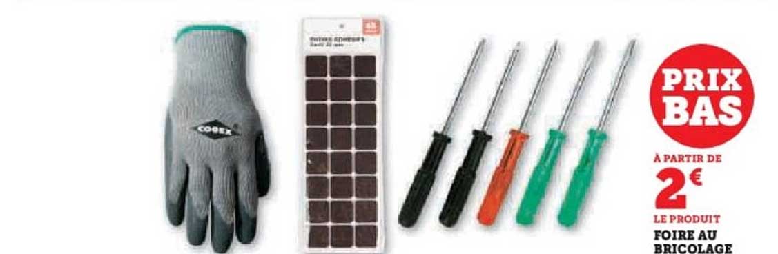 Prix Bas à partir de 2€ le produit