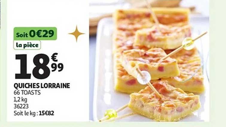 QUICHES LORRAINE