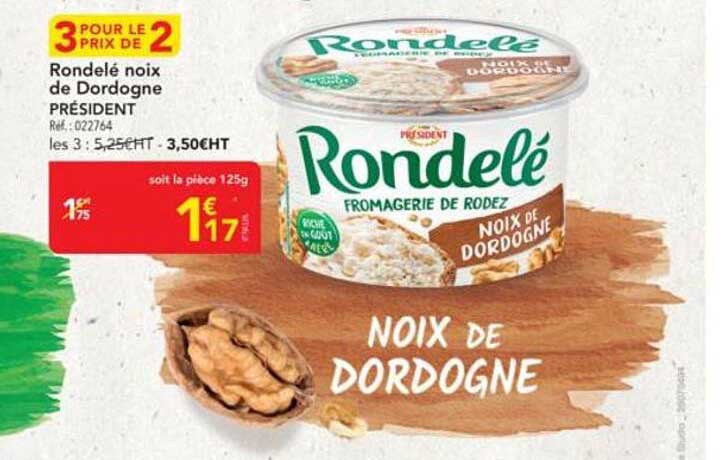 Rondelé noix de Dordogne