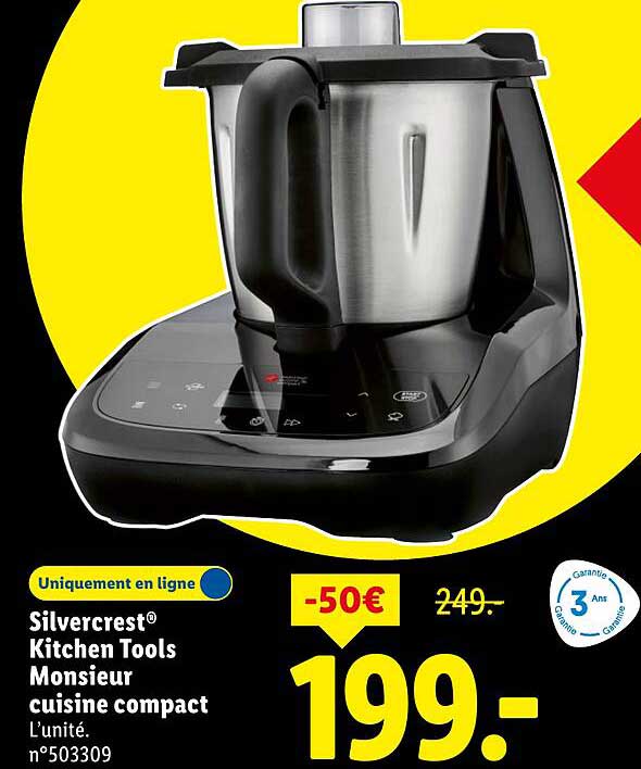 Silvercrest® Kitchen Tools Monsieur cuisine compact