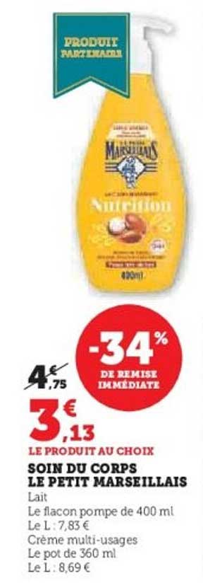 SOINS DU CORPS LE PETIT MARSEILLAIS