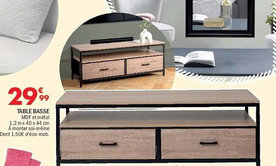 TABLE BASSE