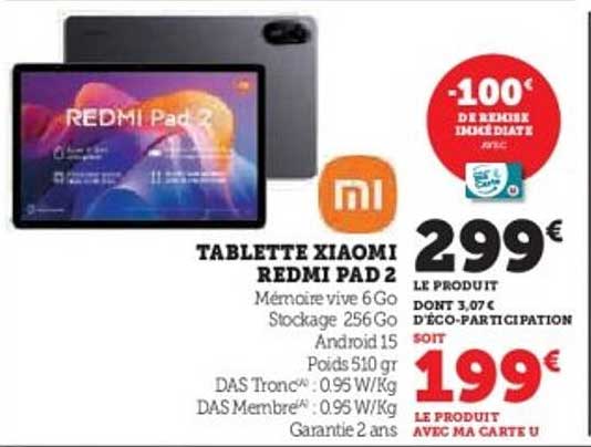 TABLETTE XIAOMI REDMI PAD 2