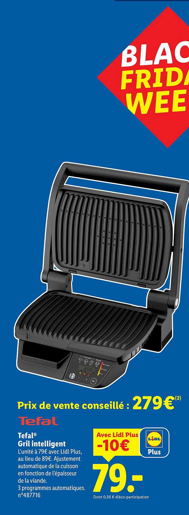 Tefal Gril intelligent