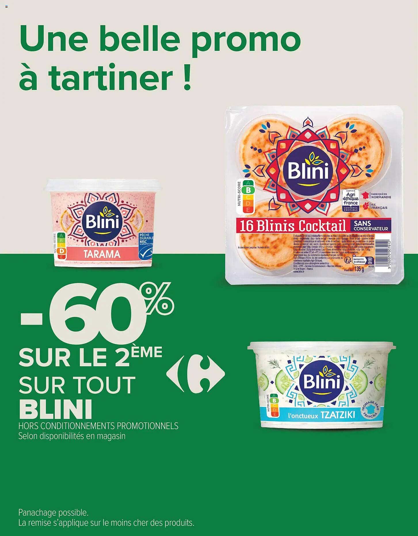 Une belle promo à tartiner !