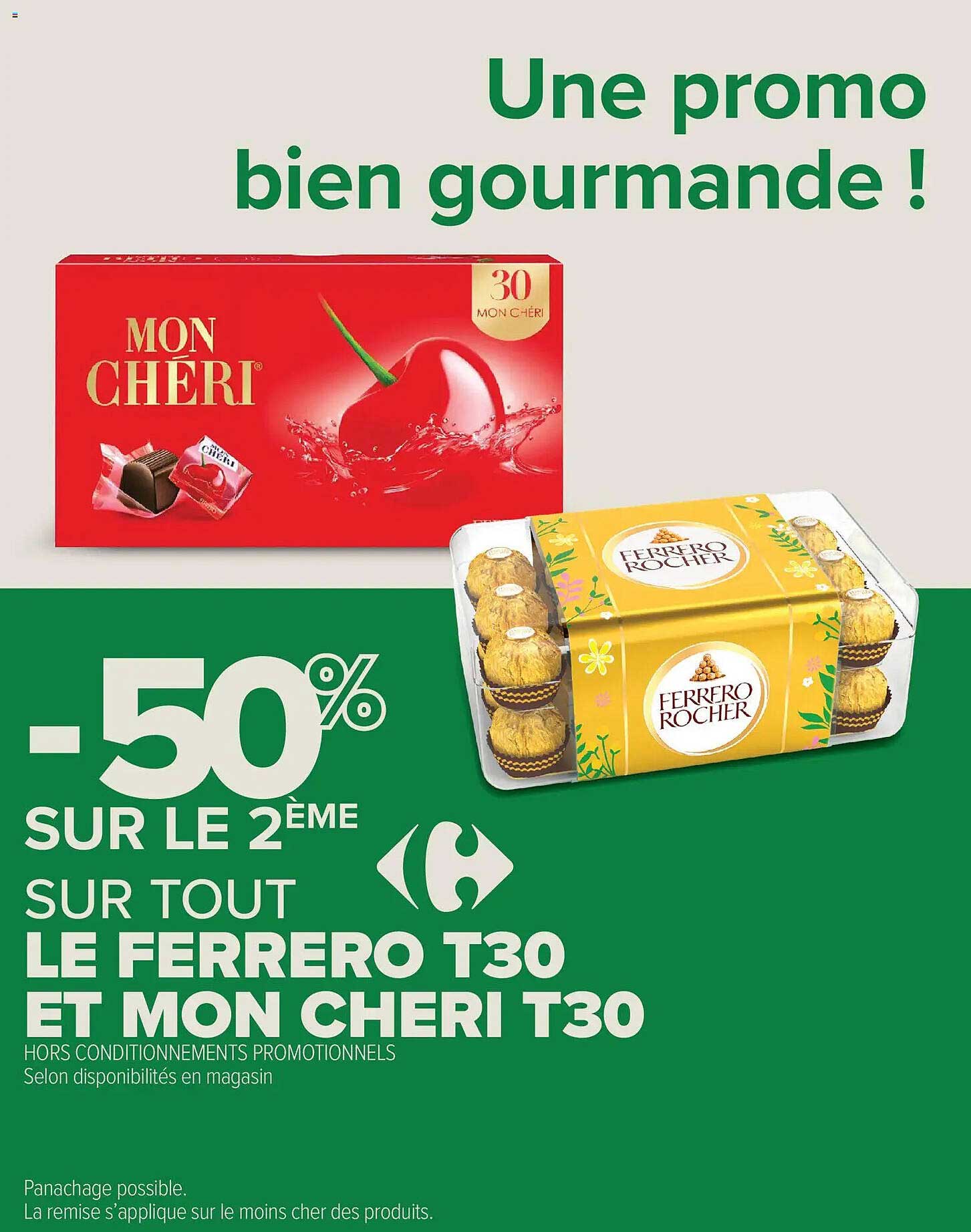 Une promo bien gourmande !
