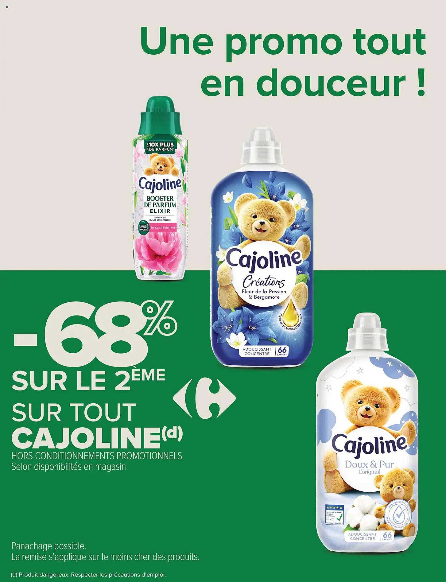 Une promo tout en douceur !