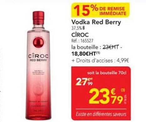 Vodka Red Berry
