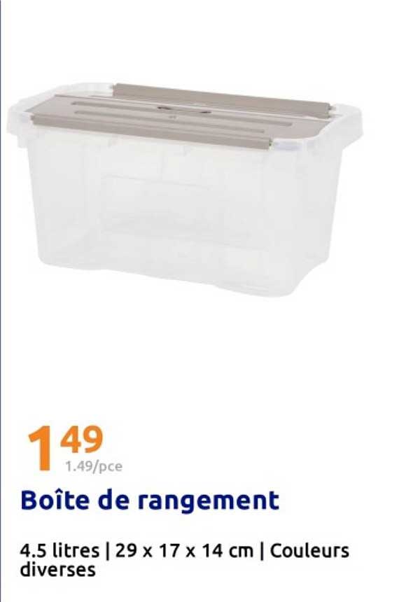 Boîte de rangement