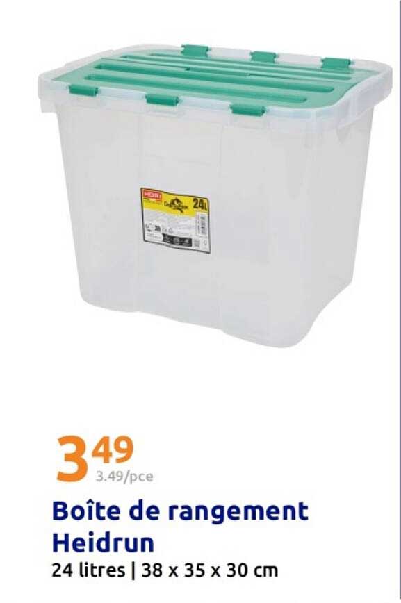 Bote De Rangement Chez Action