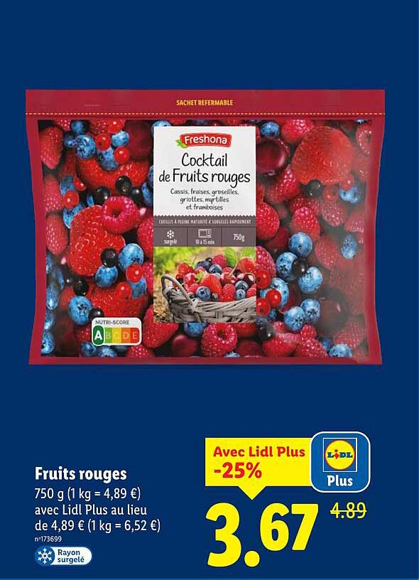 Fruits rouges