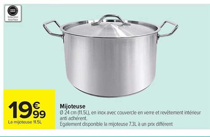 Baumalu Mijoteuse Haute 36 Cm En Fonte D'Aluminium Noir - Anti-adhérent, Compatible Induction, Couvercle Verre