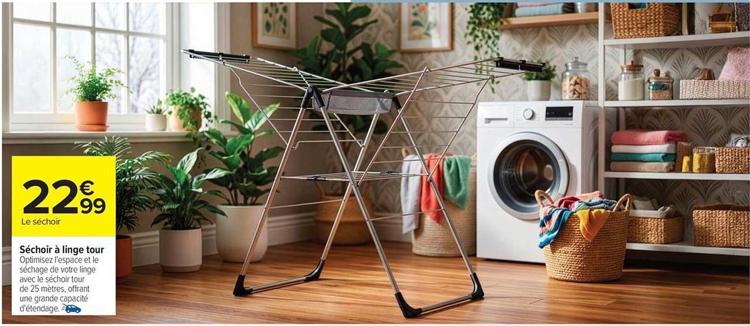 Sechoir A Linge Carrefour