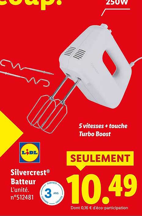 Batteur Electrique Lidl