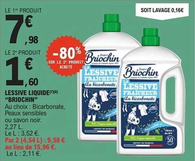 Promo Lessive Liquide(7/8)