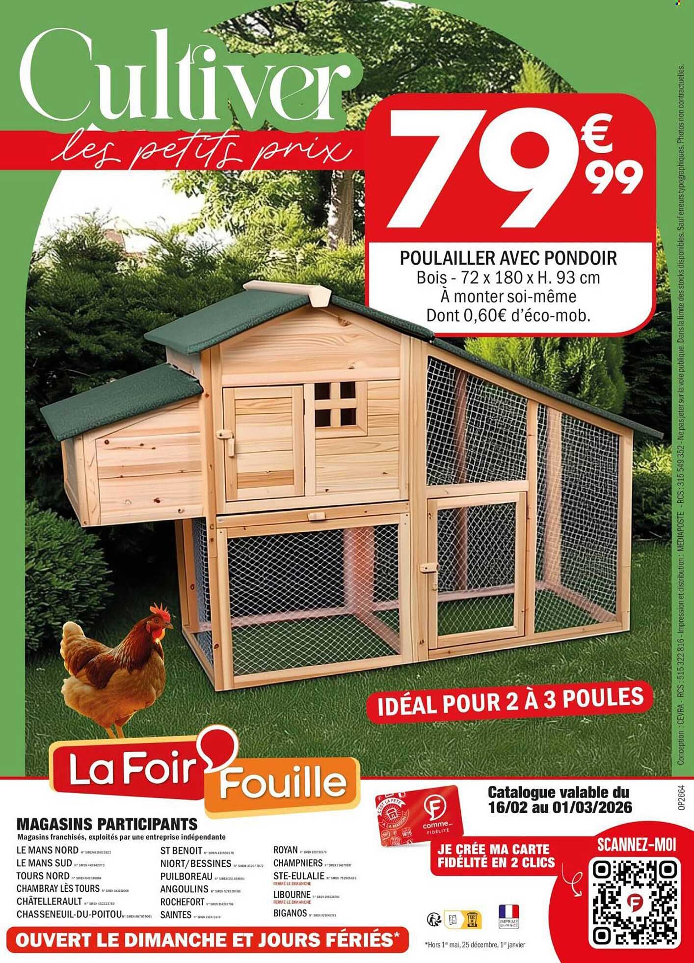 Poulailler La Foir Fouille
