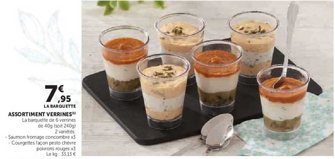 ASSORTIMENT VERRINES
