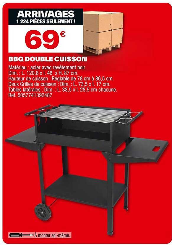 BBQ DOUBLE CUISSON