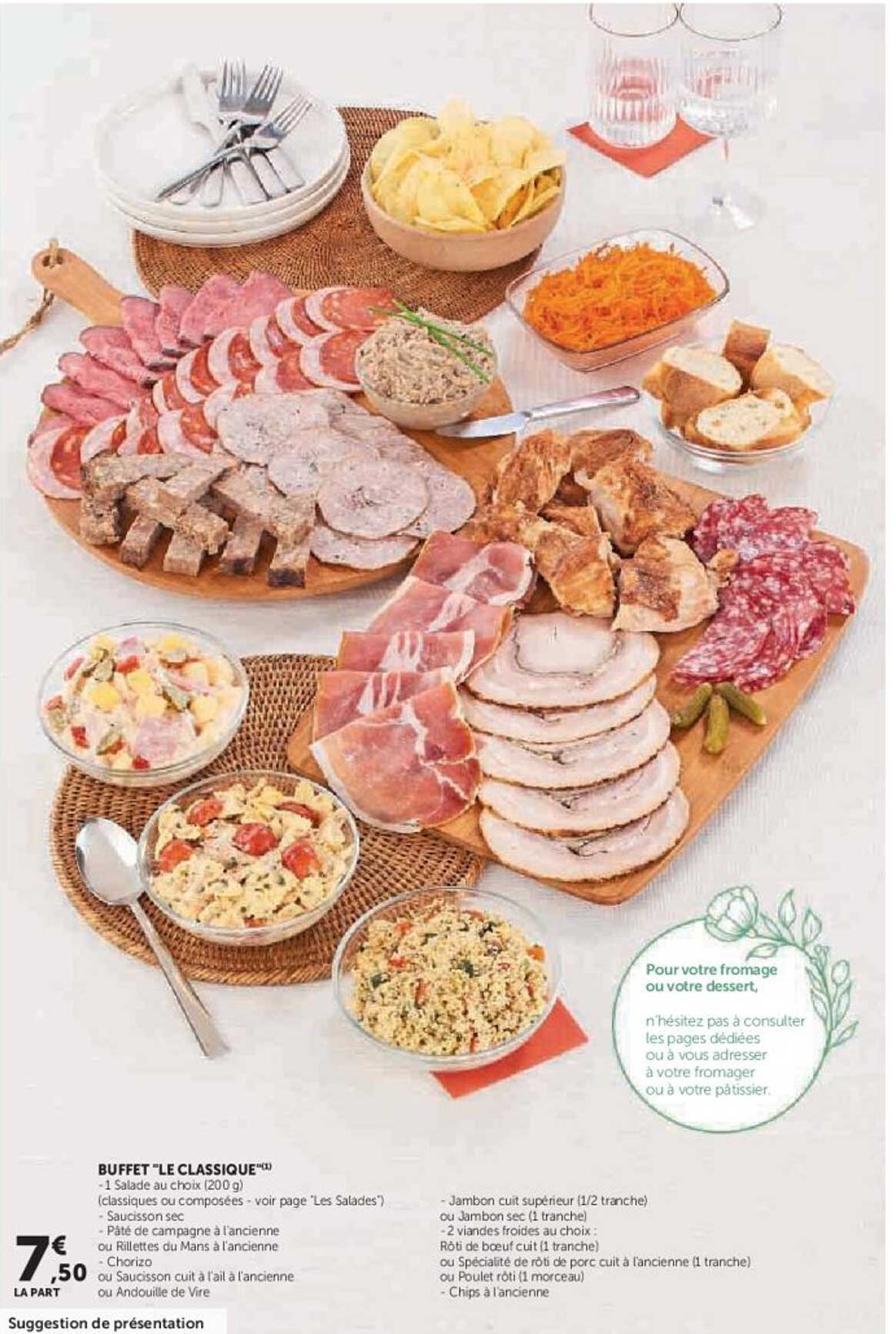 BUFFET "LE CLASSIQUE"