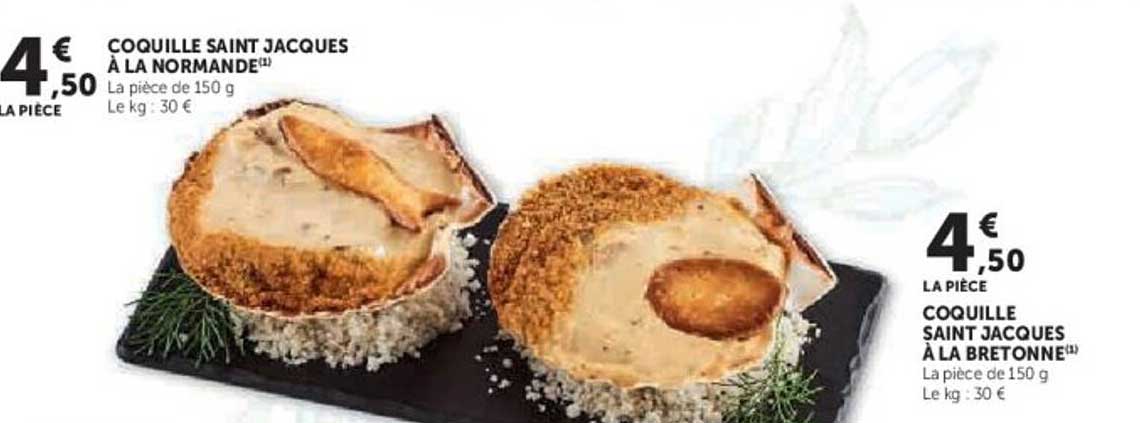 Coquille Saint Jacques à la Normande
