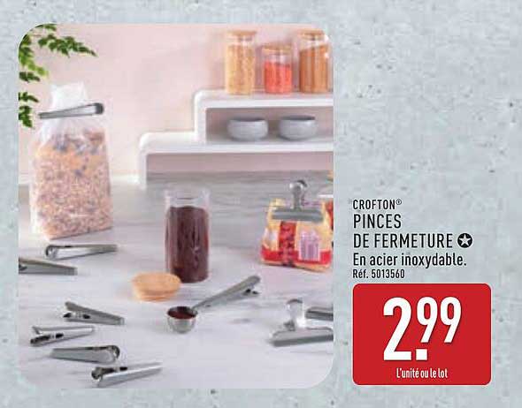 CROFTON PINCES DE FERMETURE