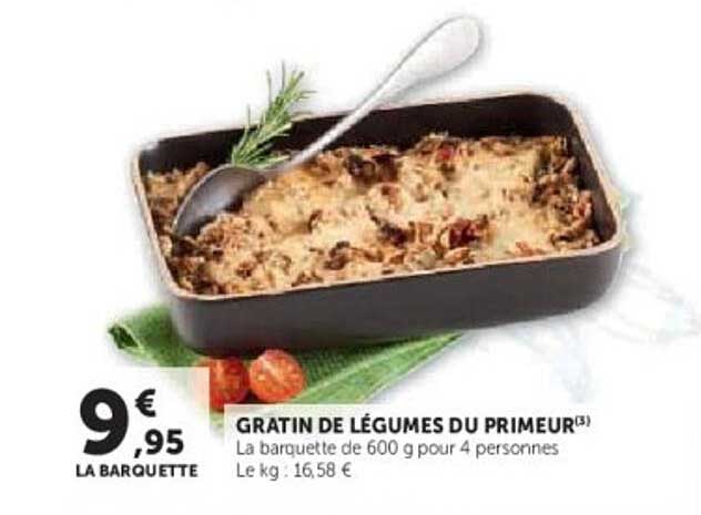 GRATIN DE LÉGUMES DU PRIMEUR
