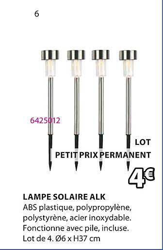 LAMPE SOLAIRE ALK