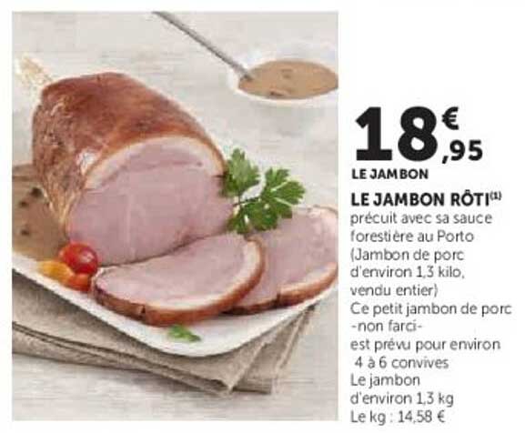 LE JAMBON RÔTI