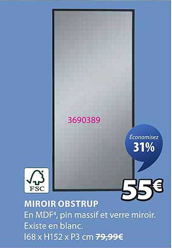MIROIR OBSTRUP