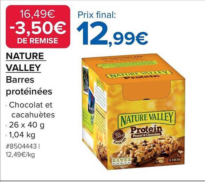 NATURE VALLEY Barres protéinées