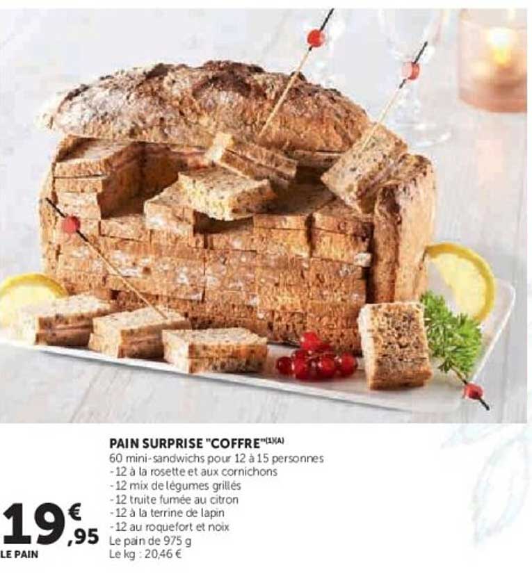 PAIN SURPRISE "COFFRE"