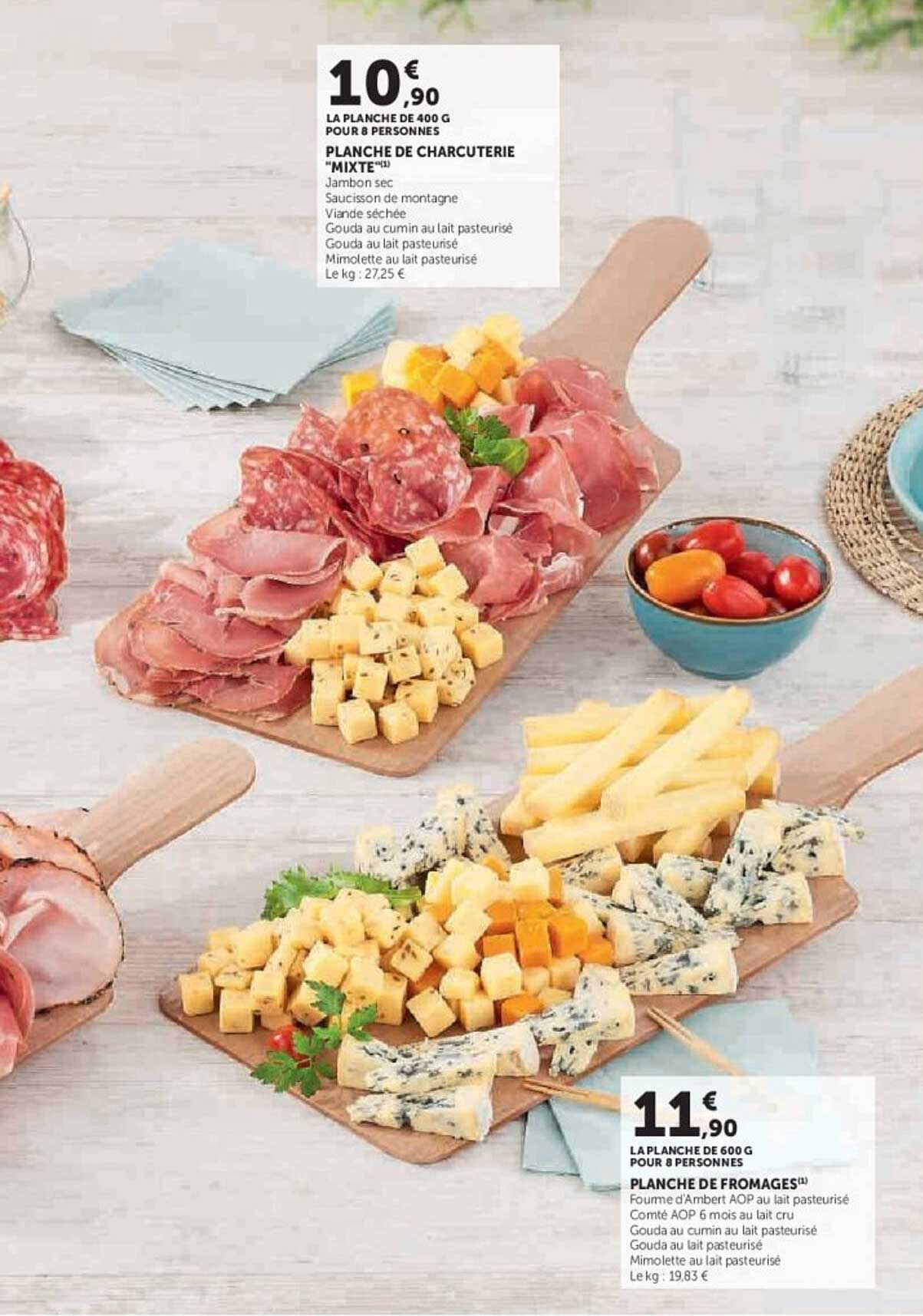 PLANCHE DE CHARCUTERIE "MIXTE"