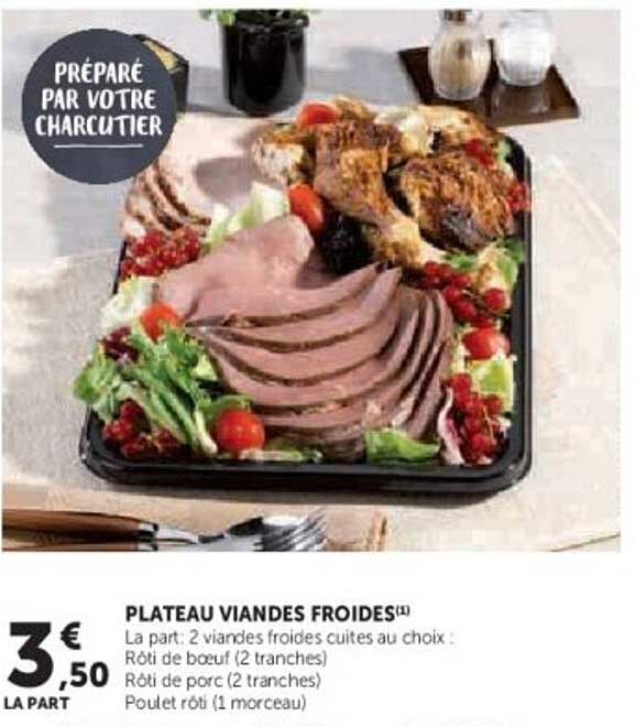 PLATEAU VIANDES FROIDES
