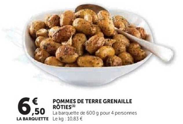 POMMES DE TERRE GRENAILLE RÔTIES