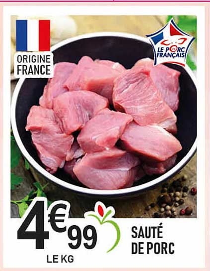 SAUTÉ DE PORC