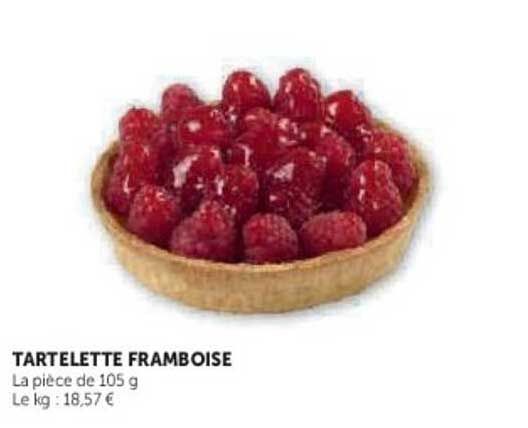 TARTELETTE FRAMBOISE