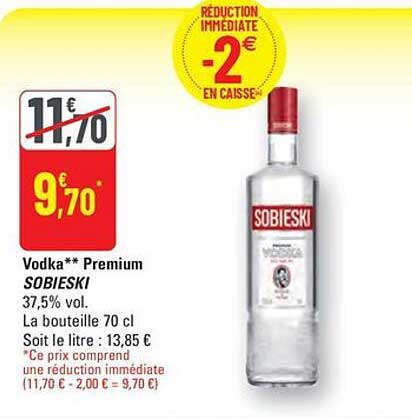 Vodka** Premium SOBIESKI
