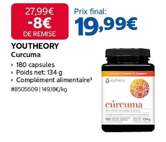 YOUTHEORY Curcuma